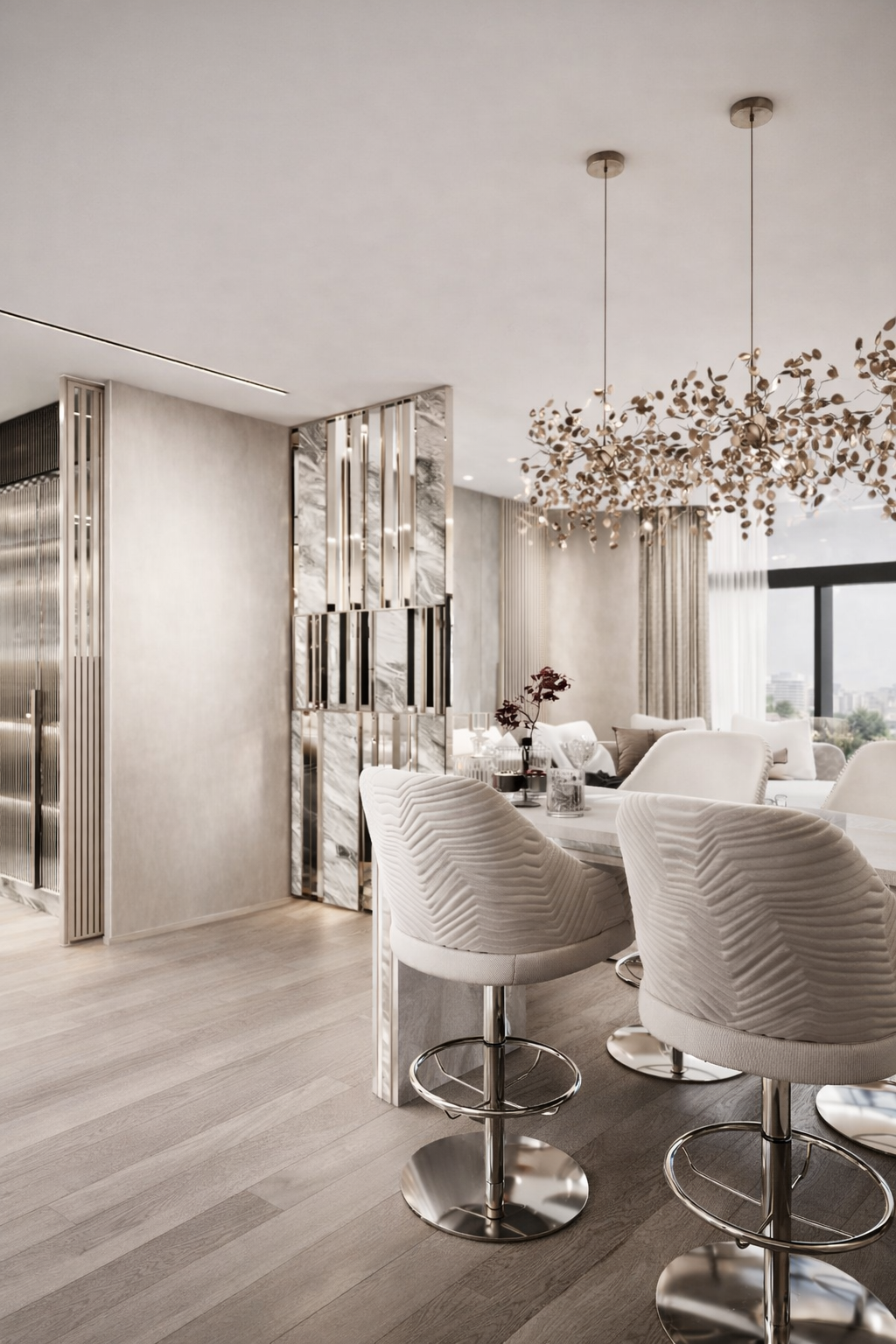 Armani Residence Dubai living room interior